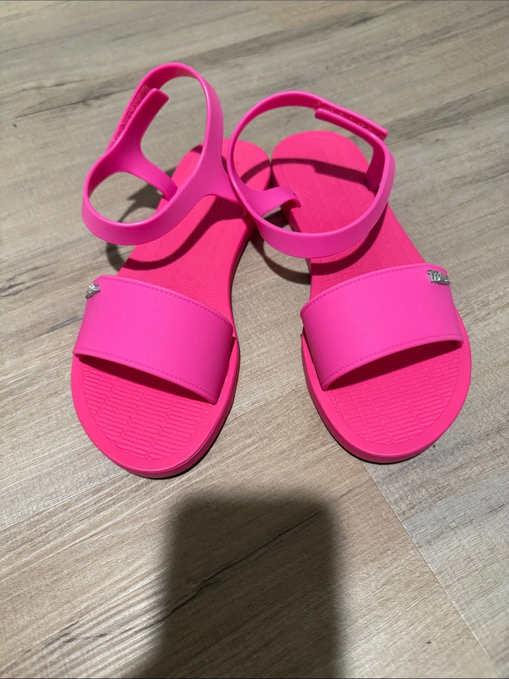 Melissa Women’s Neon Pink Ankle Strap Sandals